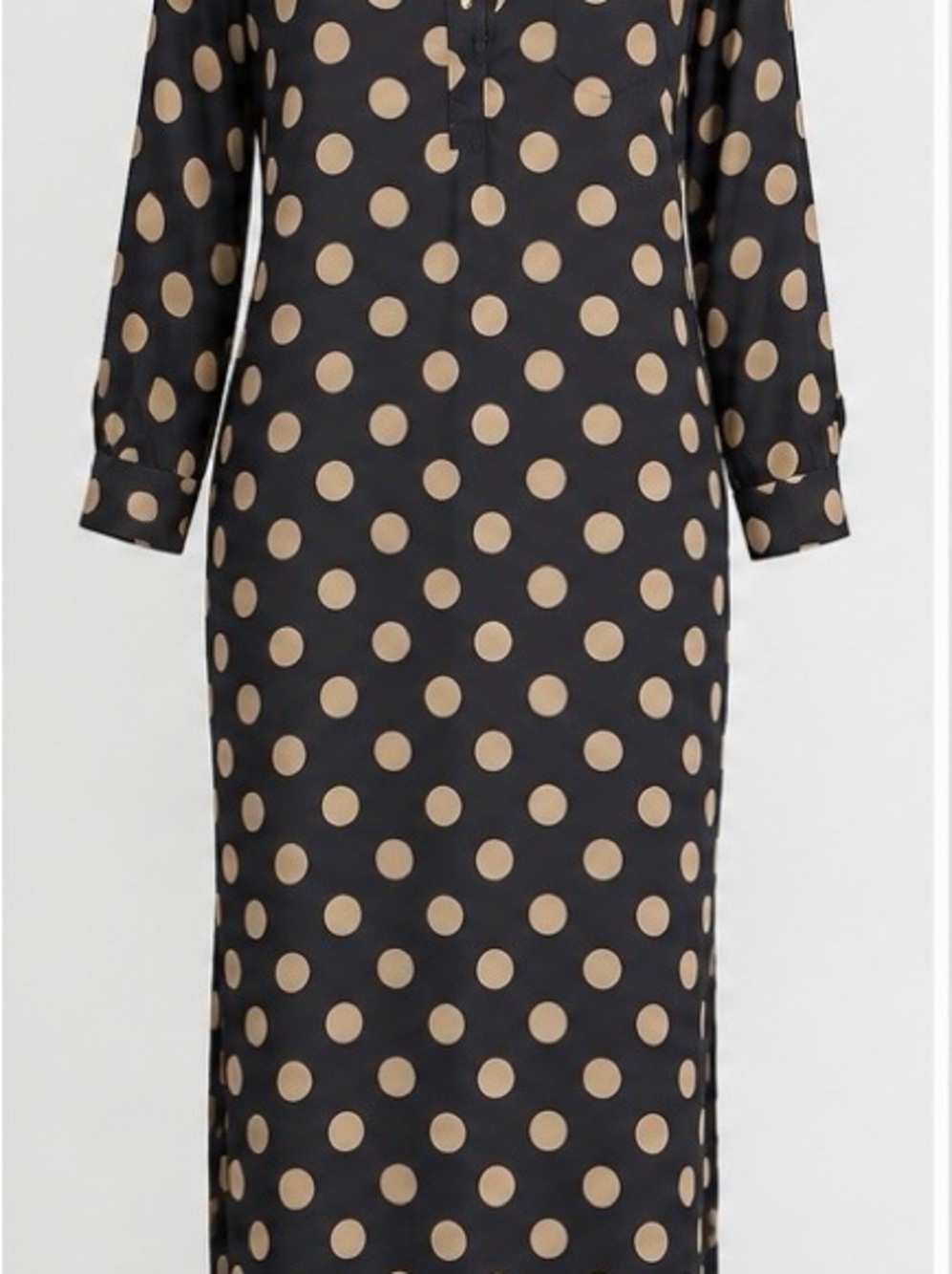 NWT J Crew Bungalow Maxi Popover Dress in Dot Linen Small